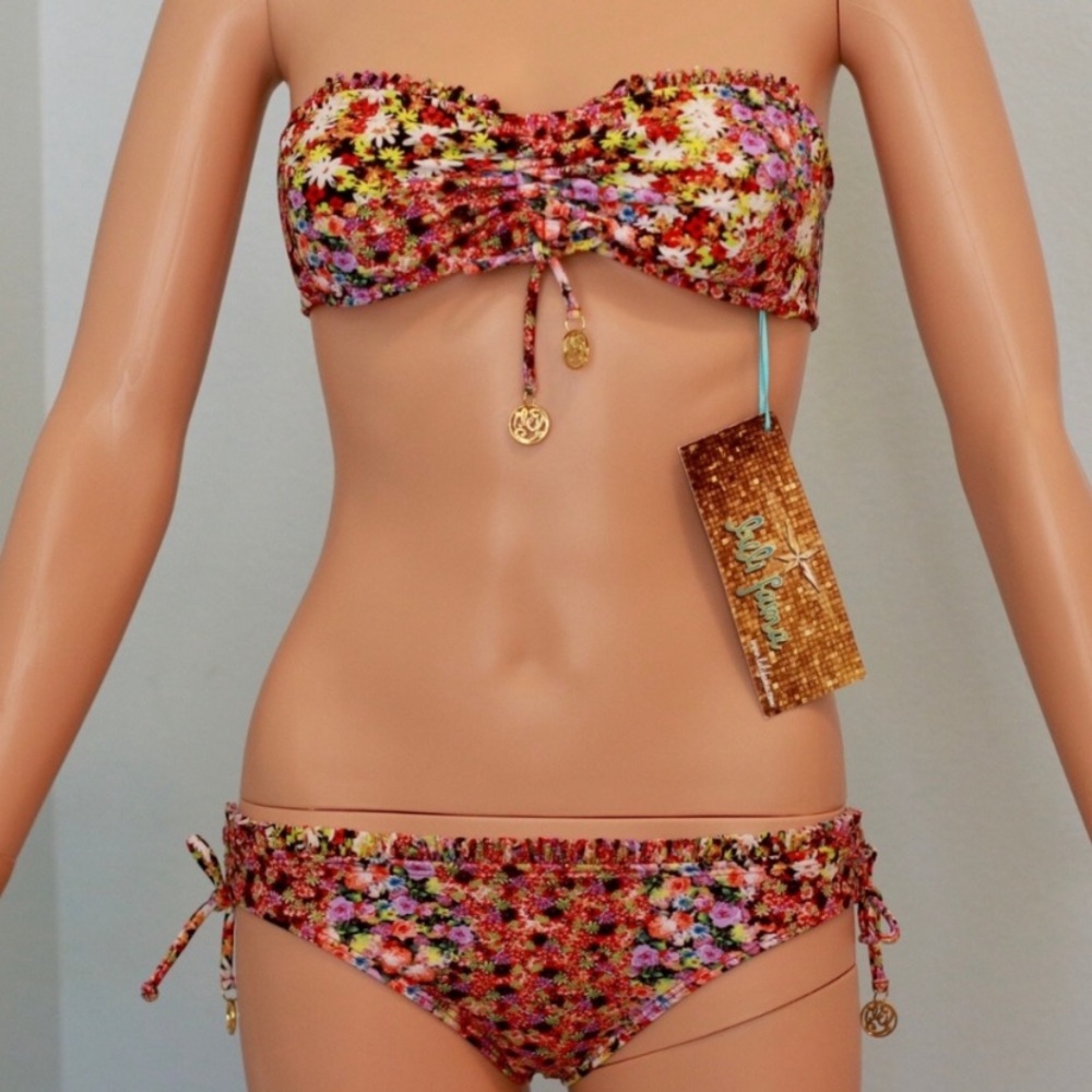 Luli Fama bandeau Brazilian Bikini